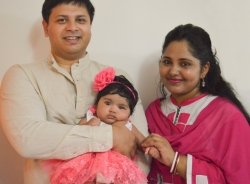 <span>, Smita, Rajib & Roosha Dev</span>